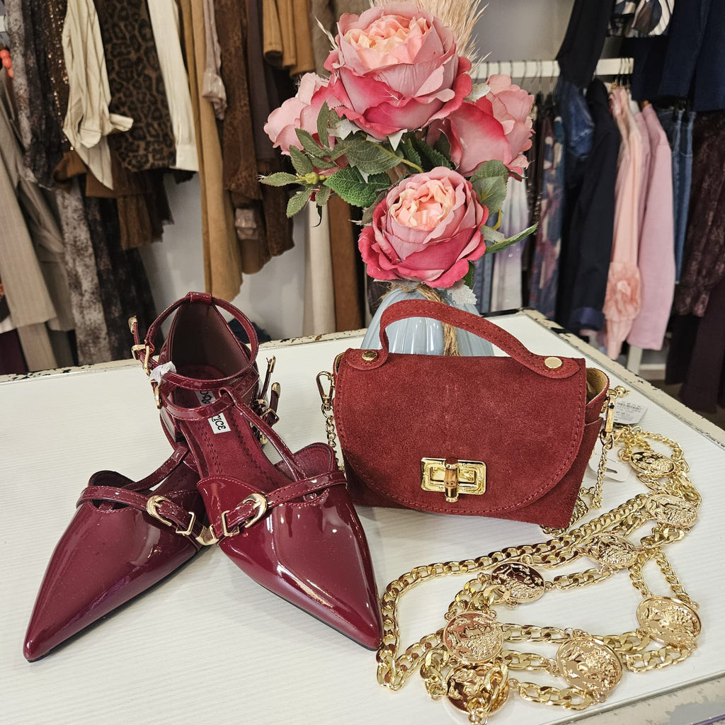 Ballerine bordeaux 🩰
