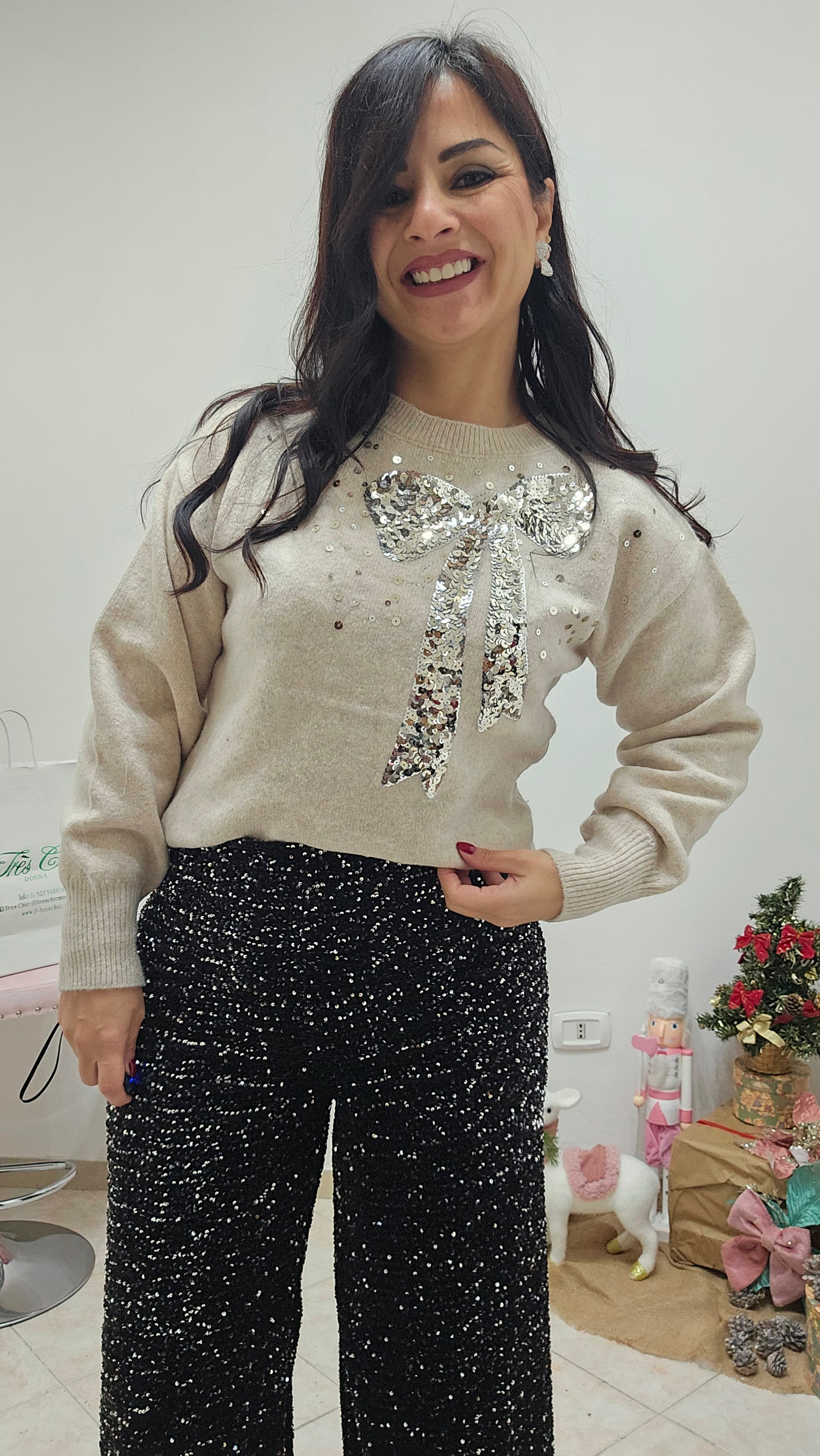 Maglioncino fiocco🎀