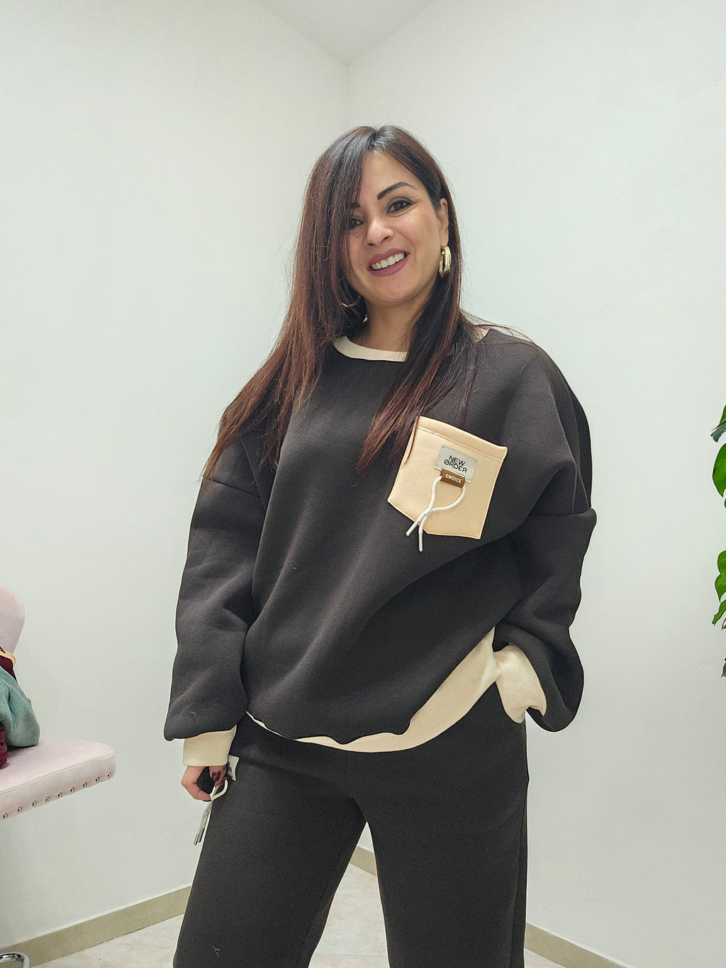 Coordinato tuta Donatella Brown