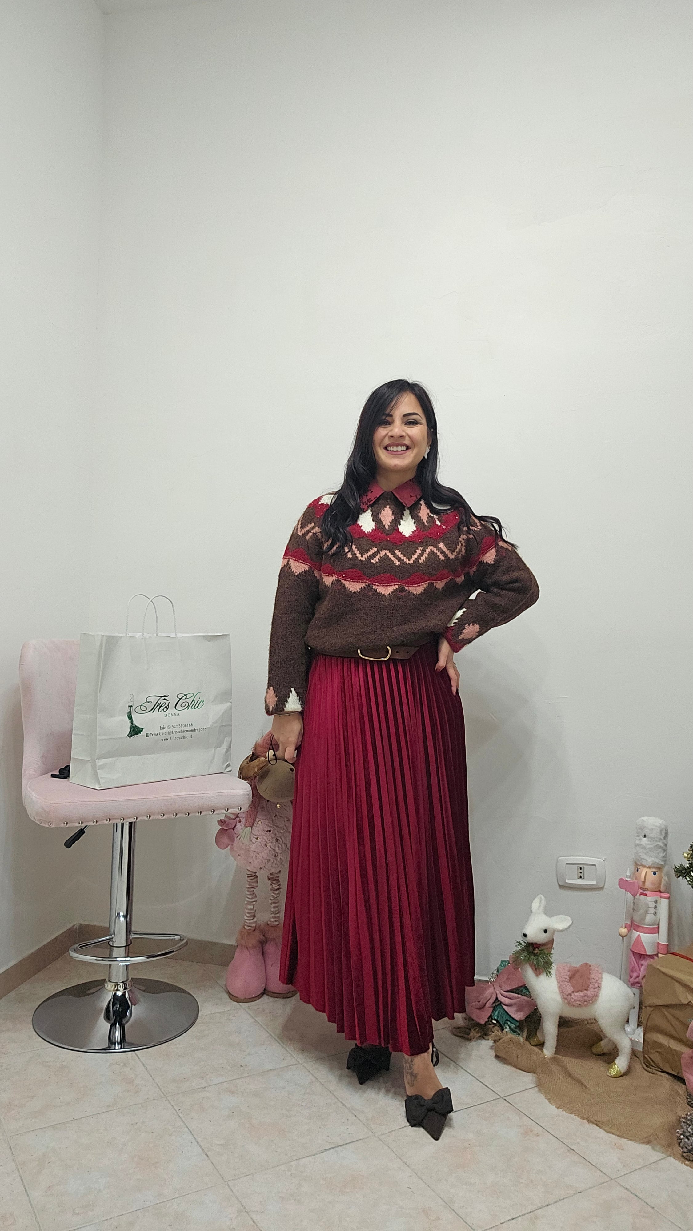 Gonnellone in vellutino