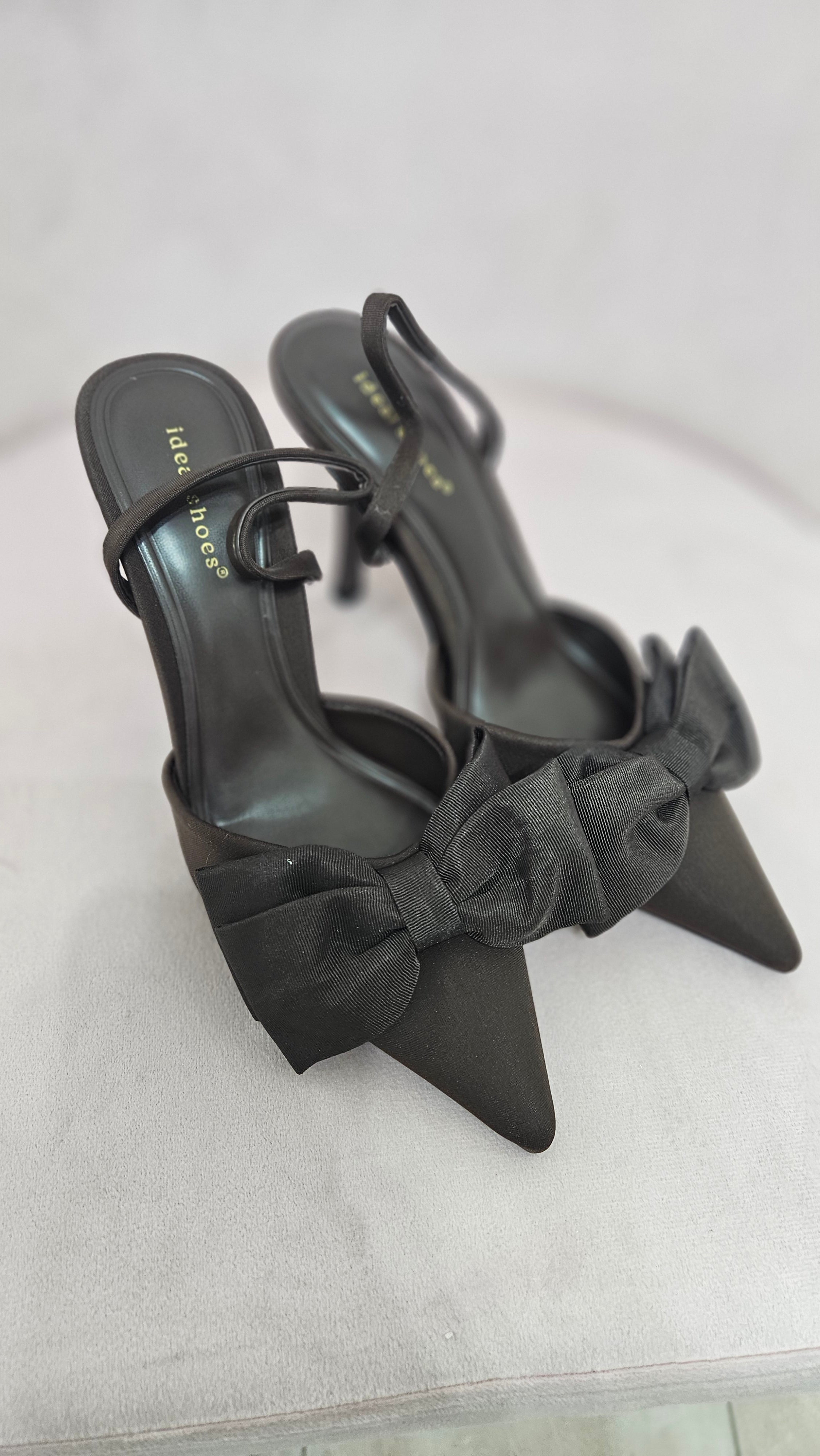 Slingback Fiocco Brown 🎀