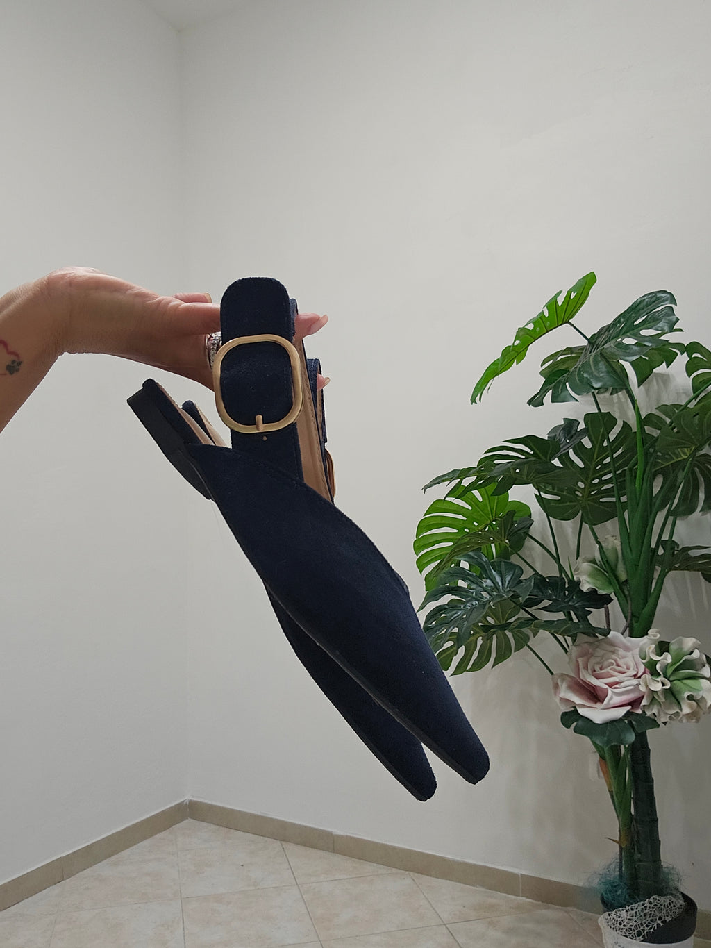 Ballerine Royal blu