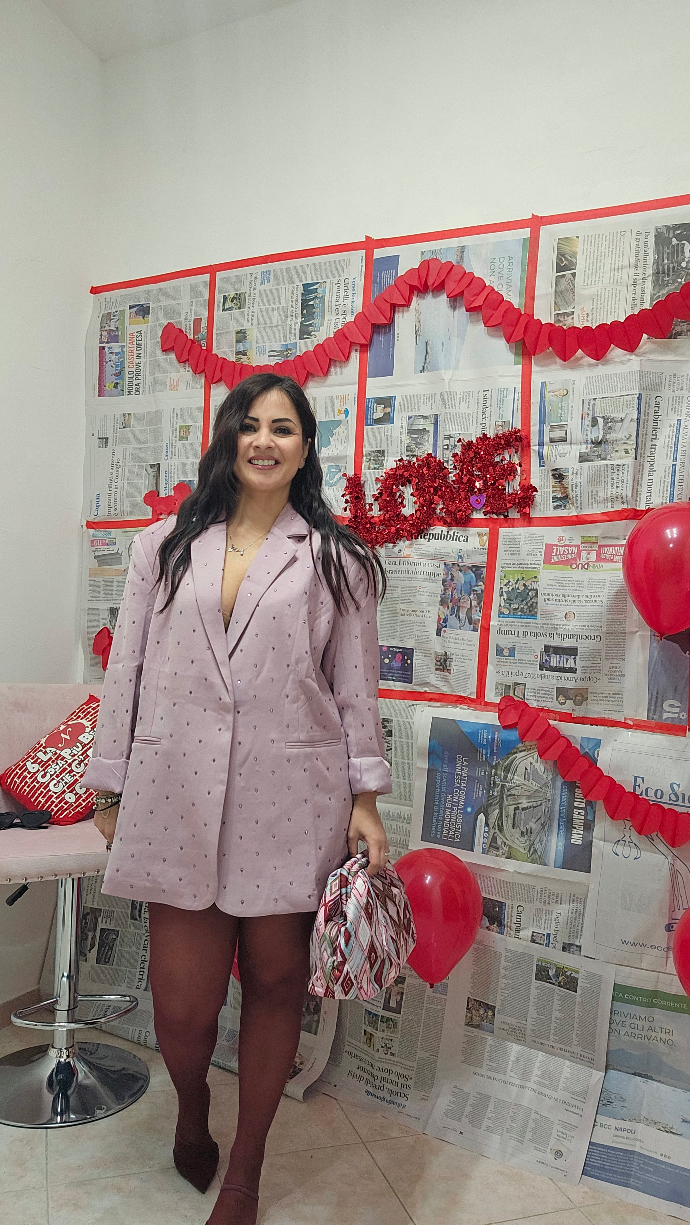 Blazer dress Lavander