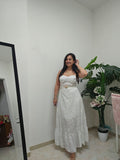 Long Dress Samia white
