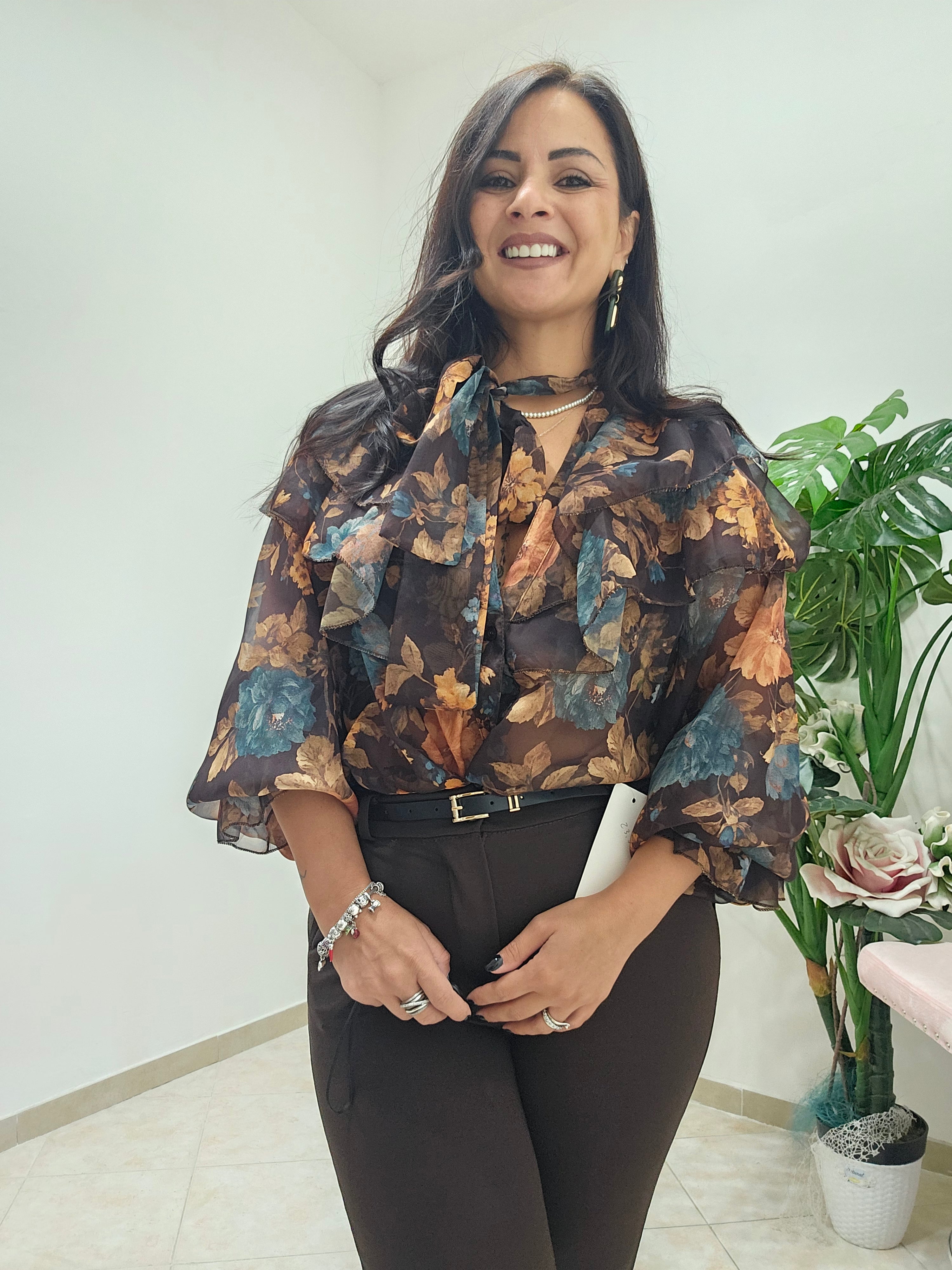Camicia Flowers