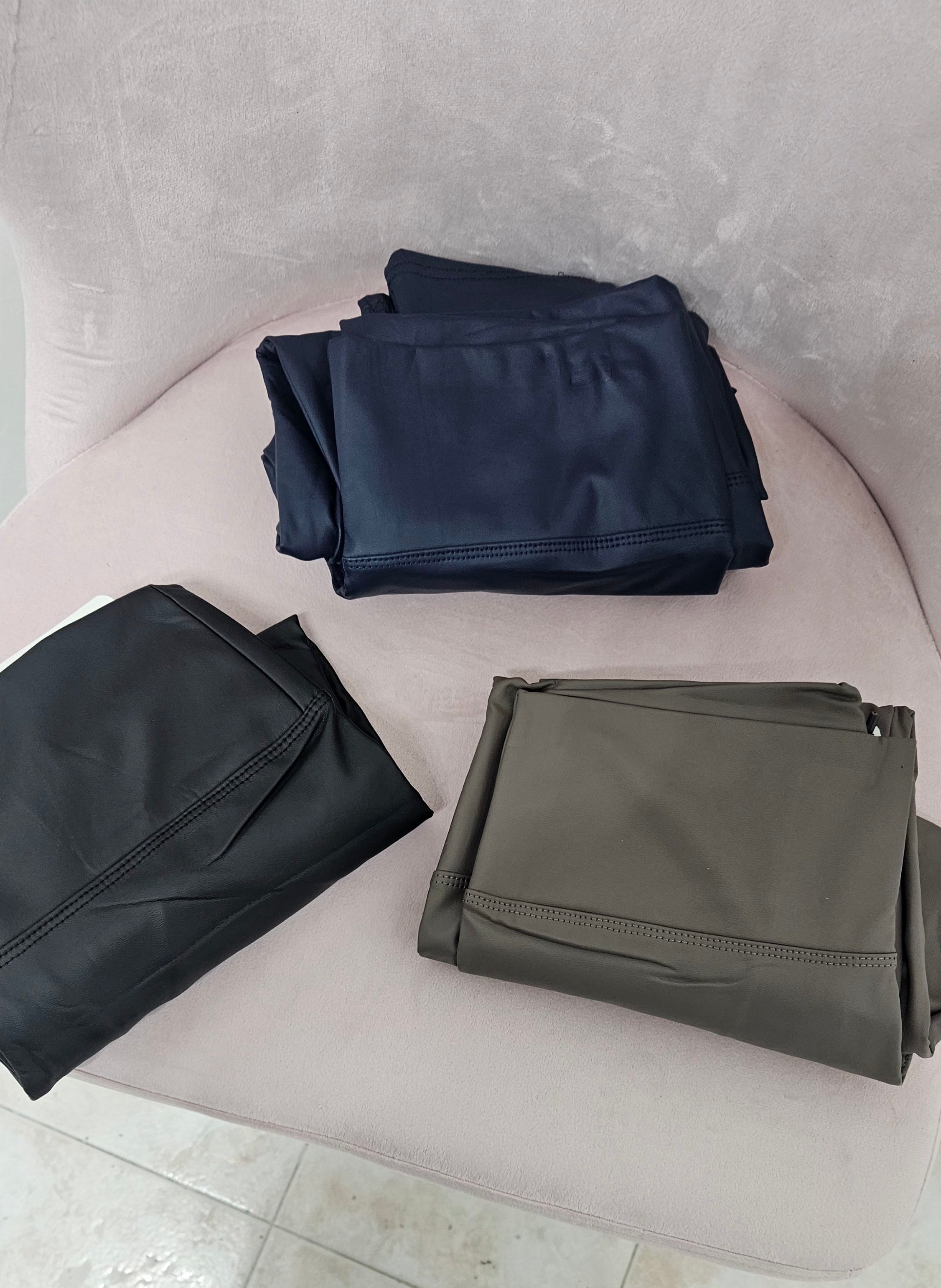 Leggins in simil pelle