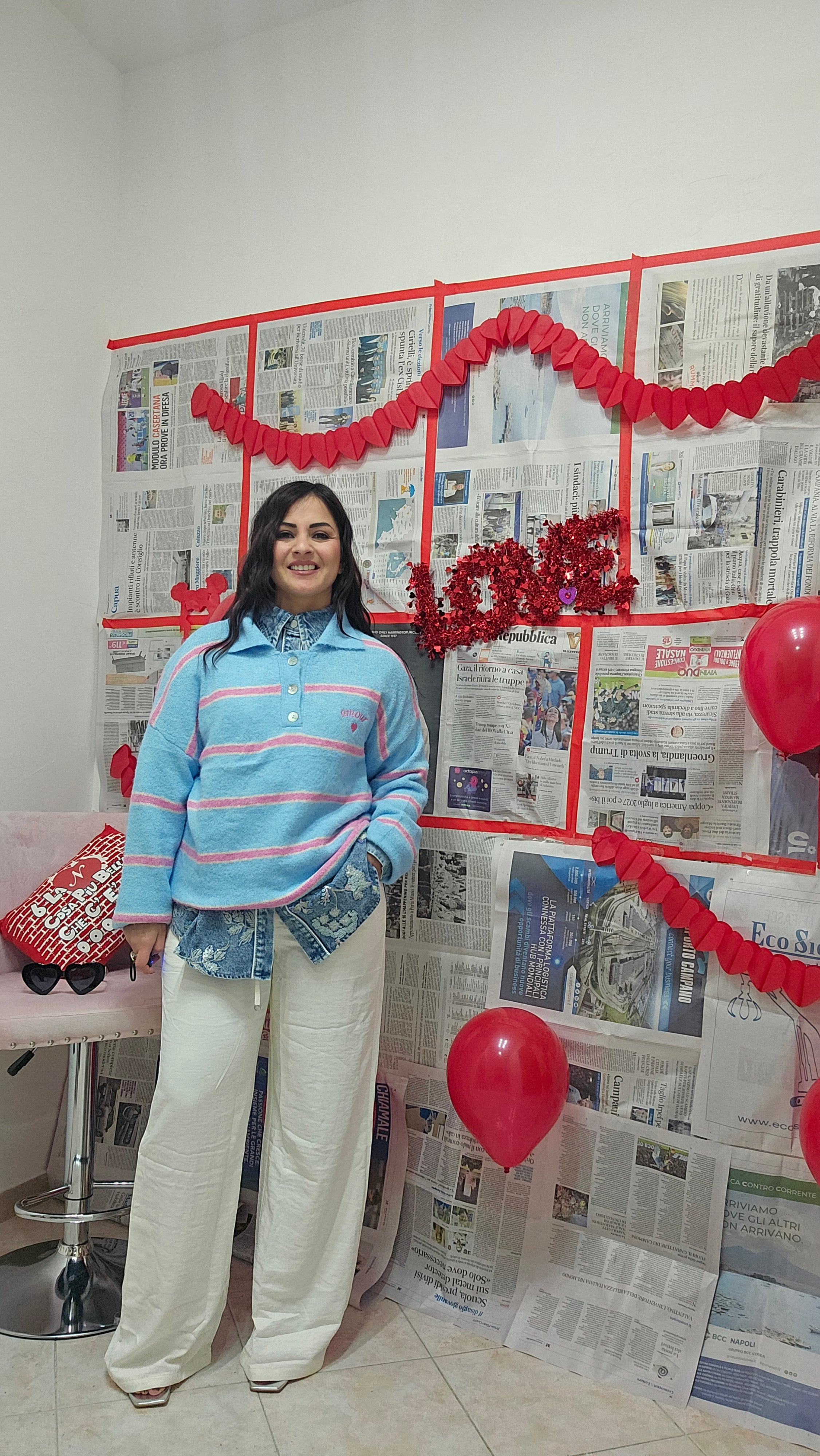 Pantalone comfy Raso doppio