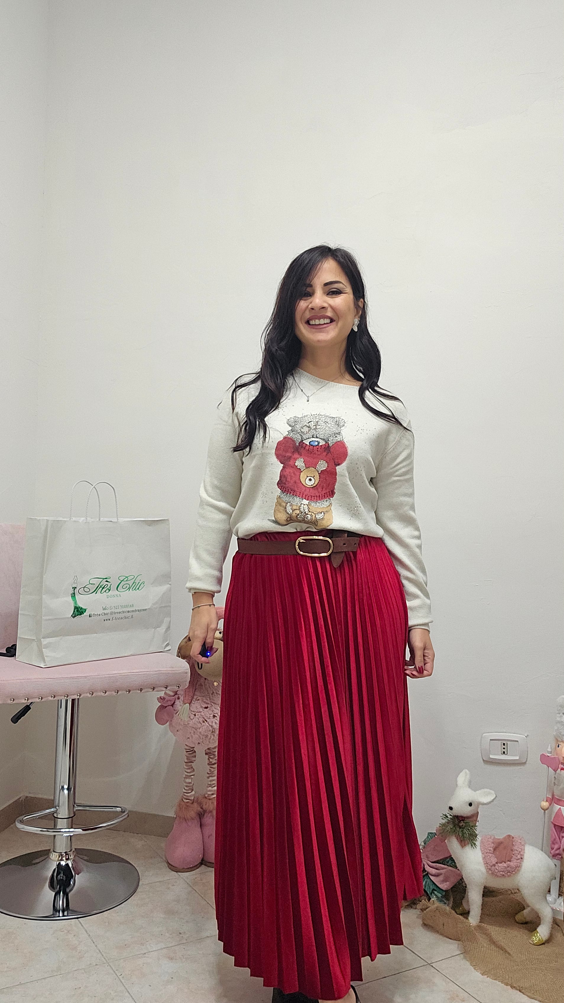 Gonnellone in vellutino