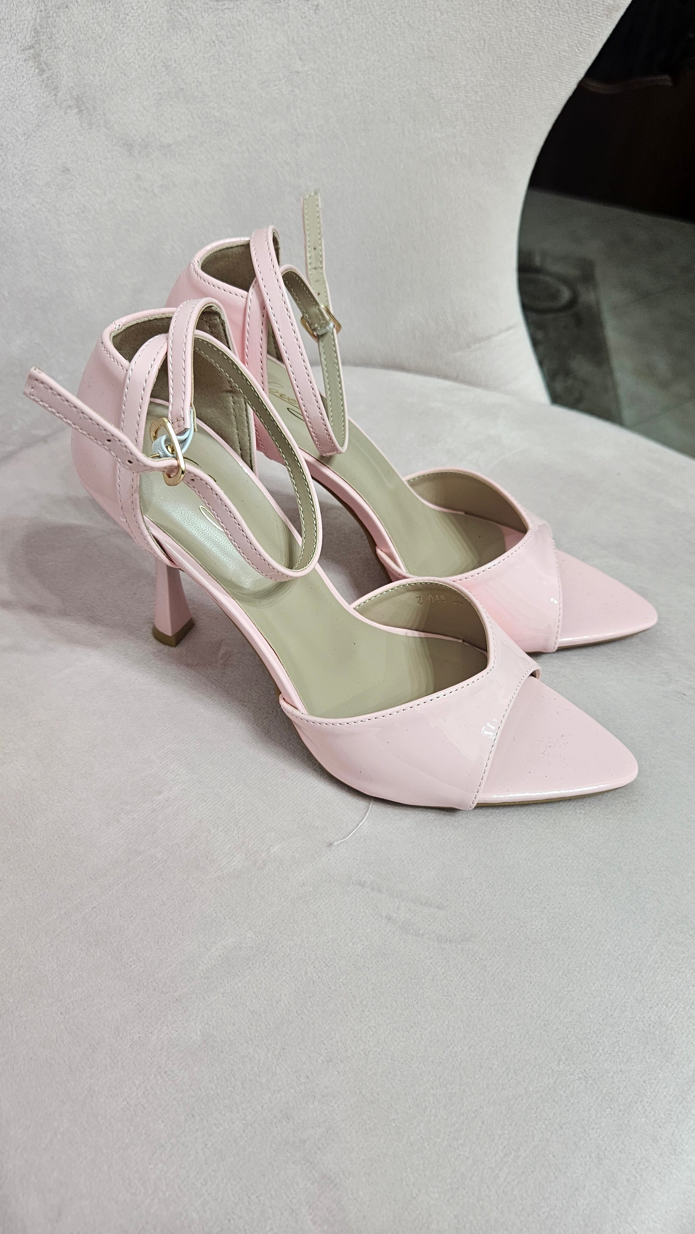 Pink shoes