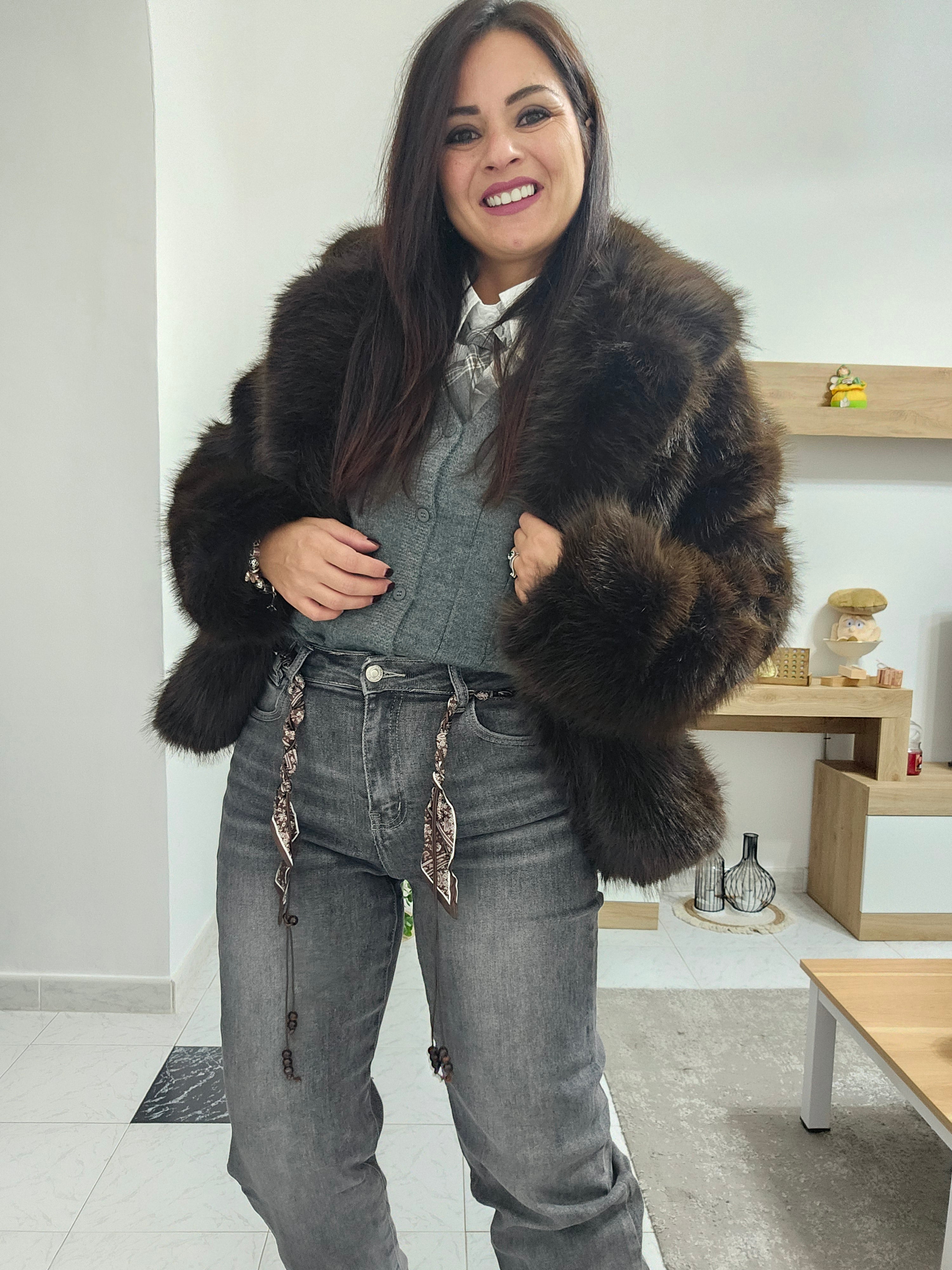 Denim Mom Grey