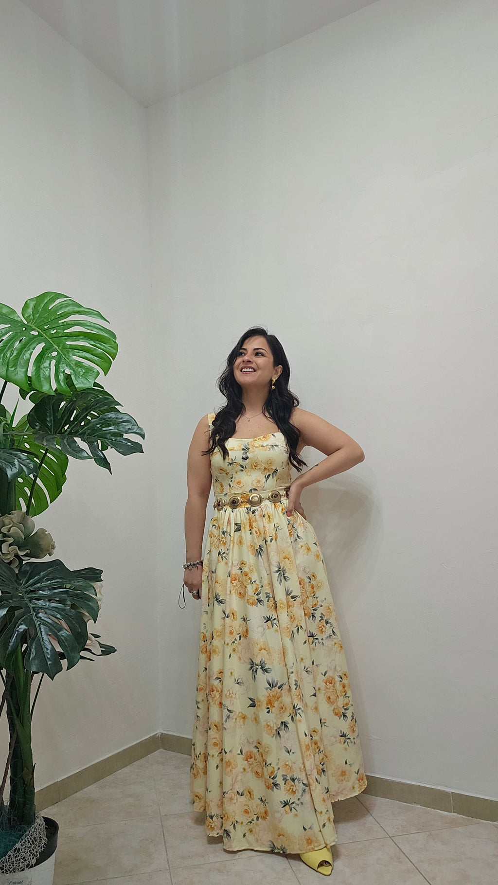 Dress Bridgerton Yellow