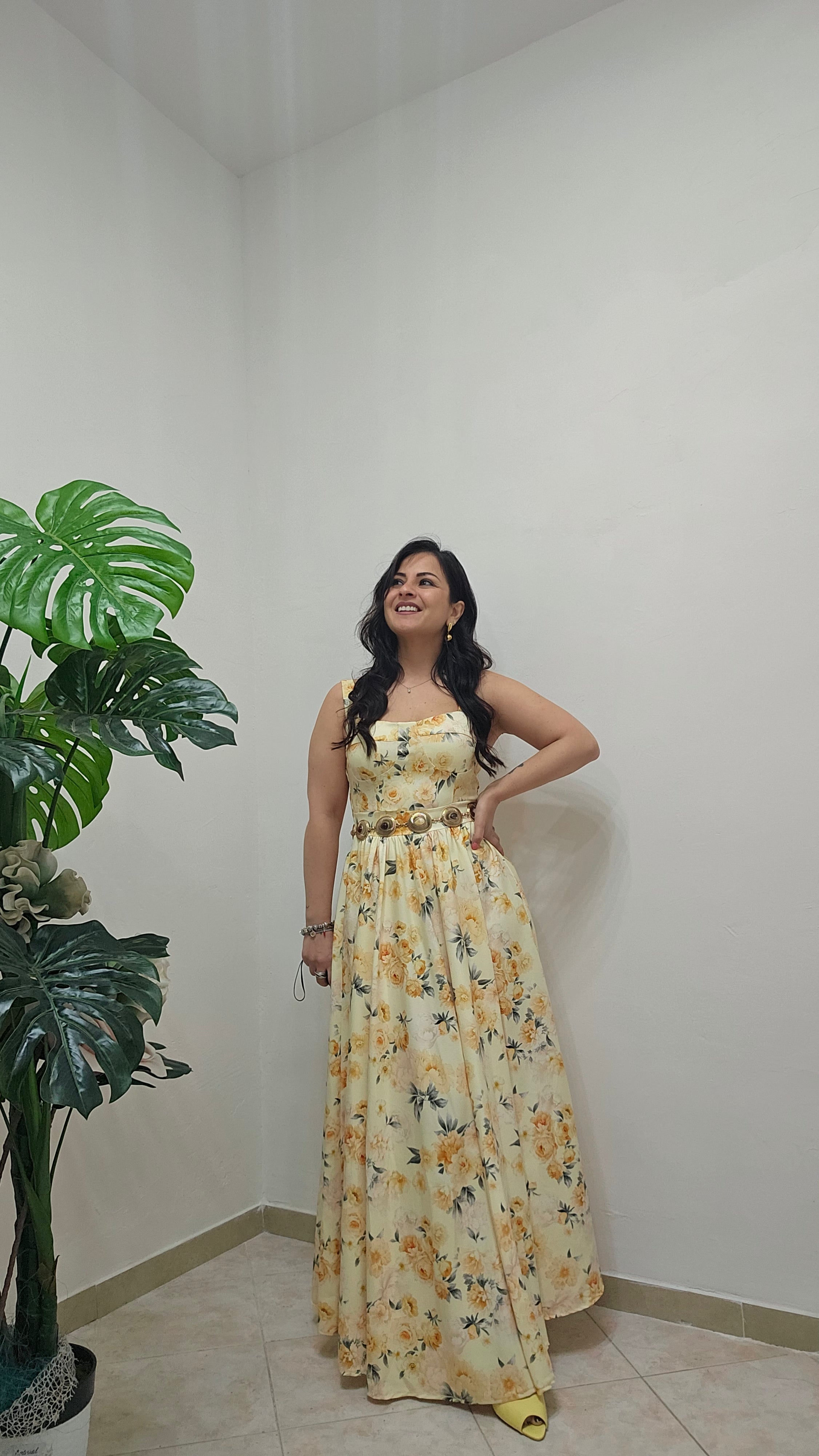 Dress Bridgerton Yellow