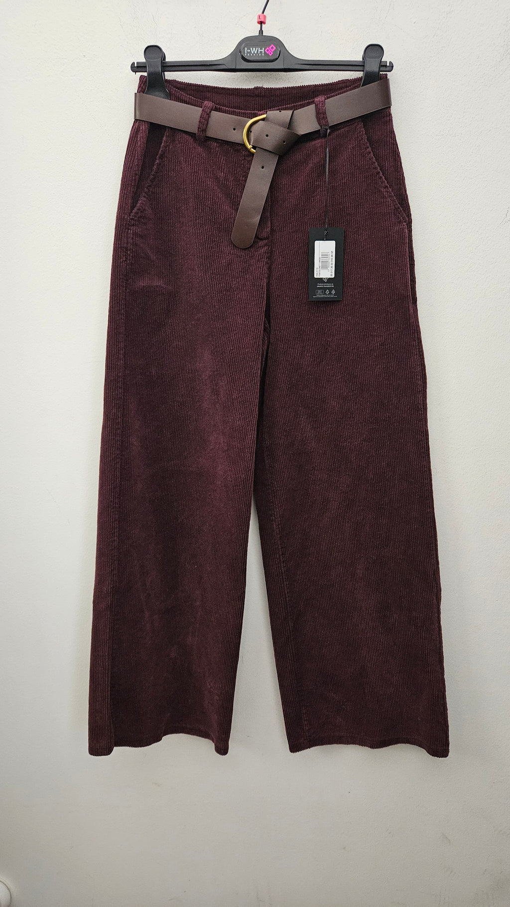 Pantalone Emily borgogna