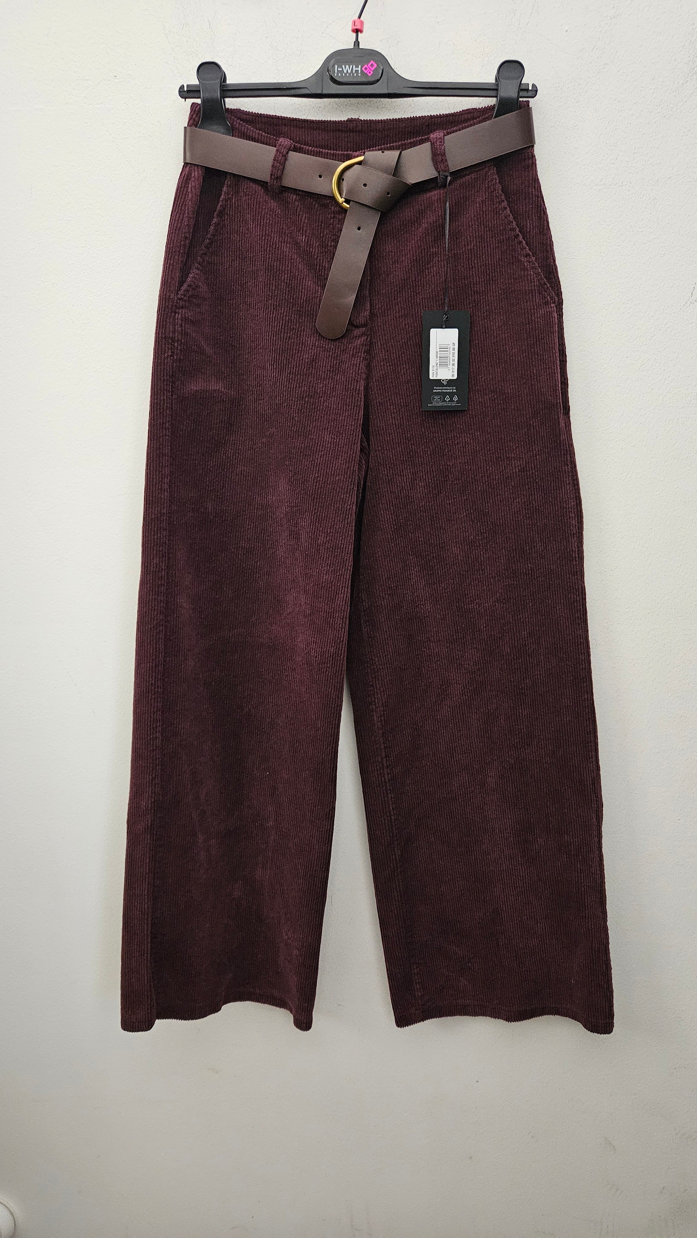 Pantalone Emily borgogna
